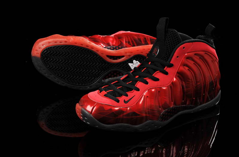 Nike Air foamposite mens shoes Red (2)